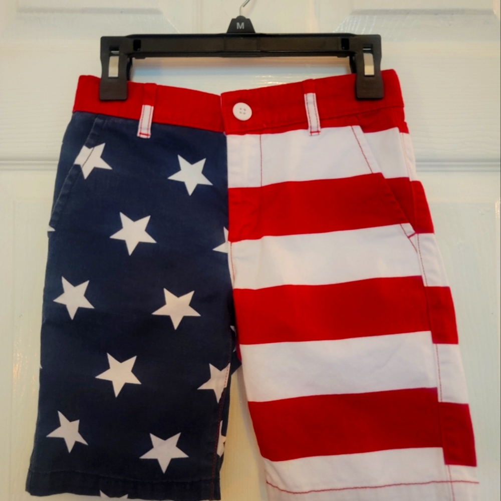 Children's Place Americana boys shorts, size 6